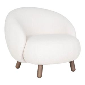 House Collection Fauteuil Torvi Wit Teddy
